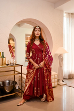 ANGRAKHA BANDHEJ SUIT SET