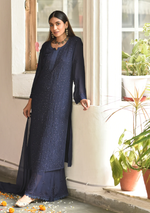 Chikankari Georgette Straight Kurta Set