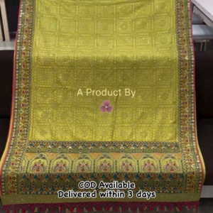 Multi Color Heavy Kacchi Bharat Cotton Saree