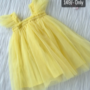 Yellow Color Kids Skirt On Sale