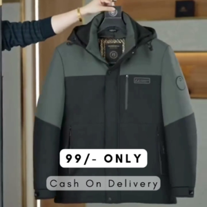 Warm Parka Winter Hooded Casual Jacket