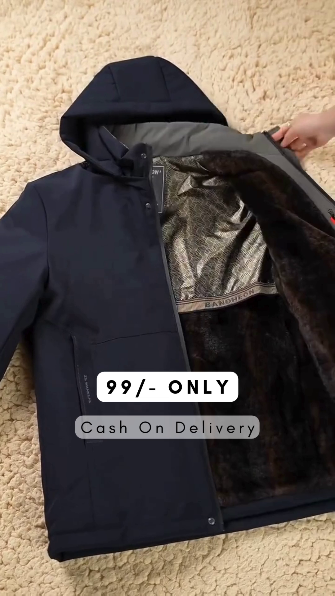 Men’s Regular Fit Fashionable Lightweight Winter Jacket – Trendy, Warm, and Perfect for Layering - Image 2