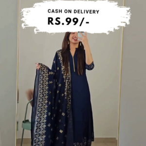 Printed Flared Kurta Set