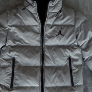 Sherpa-Lined Reversible Puffer Jacket
