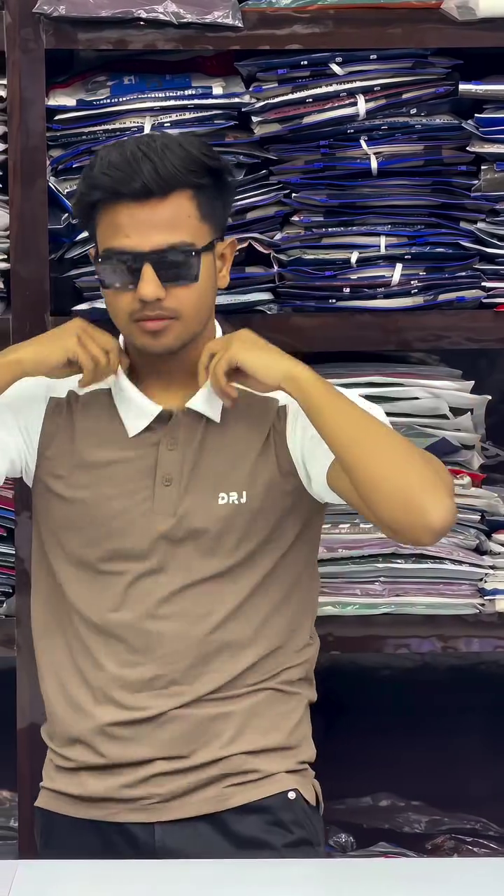 mens collar t shirt,Polo T Shirt For Men,Men Cotton Blend Regulor T Shirt,T Shirt For Men - Image 4