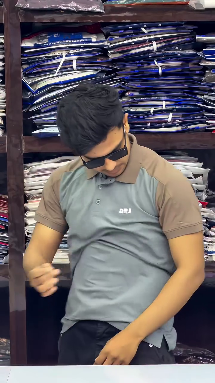 mens collar t shirt,Polo T Shirt For Men,Men Cotton Blend Regulor T Shirt,T Shirt For Men - Image 3