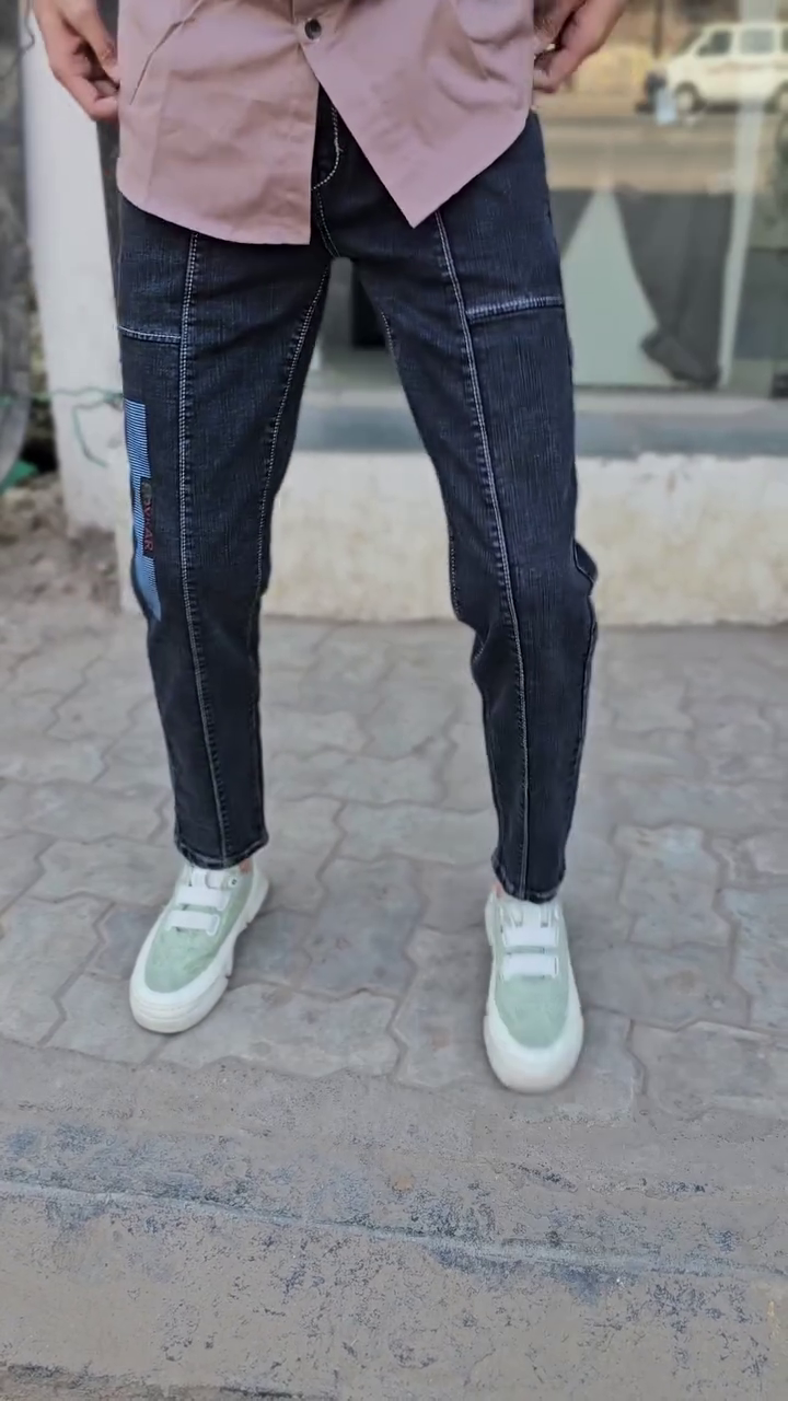 Blue Baggy fit Jeans - Image 2