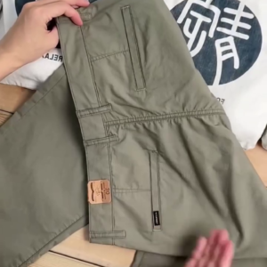 Men Pure Cotton Relaxed Fit Cargo Trousers