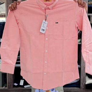 Classic Minimal Style Men’s Plain Solid Shirt
